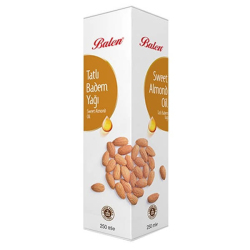 Balen Soğuk Pres Tatlı Badem Yağı 250 Ml - Balen