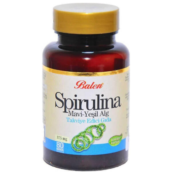  Balen Spirulina 375 mg 80 Kapsül - 1