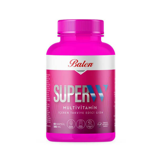  Balen Süper Multivitamin Kadınlara Özel 585 mg 60 Kapsül - 1