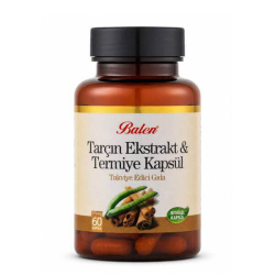 Balen Tarçın Ekstrakt Termiye Kapsül 375 mg 60 Kapsül - Balen