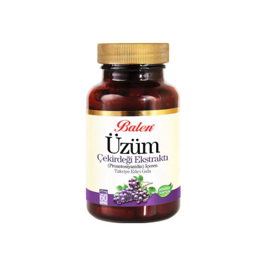 Balen Üzüm Çekirdeği Ekstraktı Kapsül 375 mg 60 Kapsül - 1