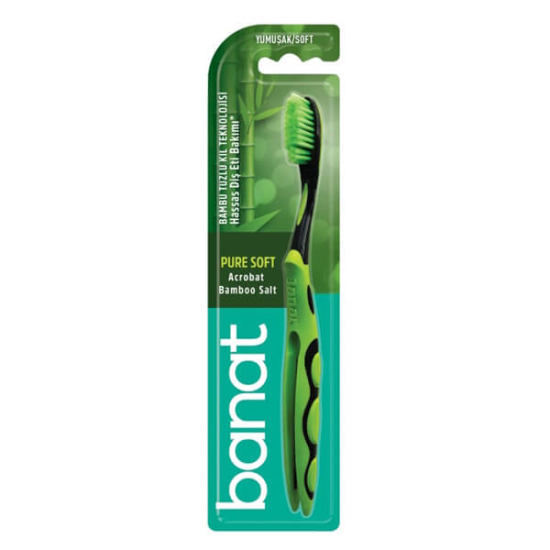  Banat Bamboo Salt Diş Fırçası Yumuşak - 1