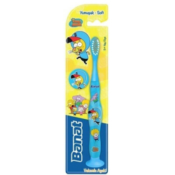 Banat Çocuk Diş Fırçası Kapakli Soft 5 Yaş Kral Şakir Erkek - Banat
