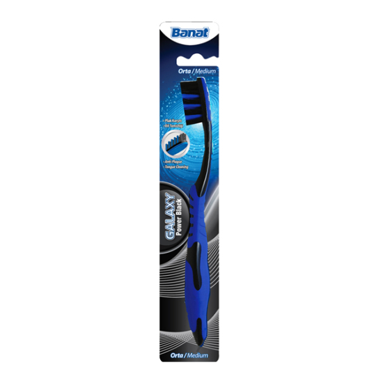  Banat Galaxy Power Black Diş Fırçası - 1