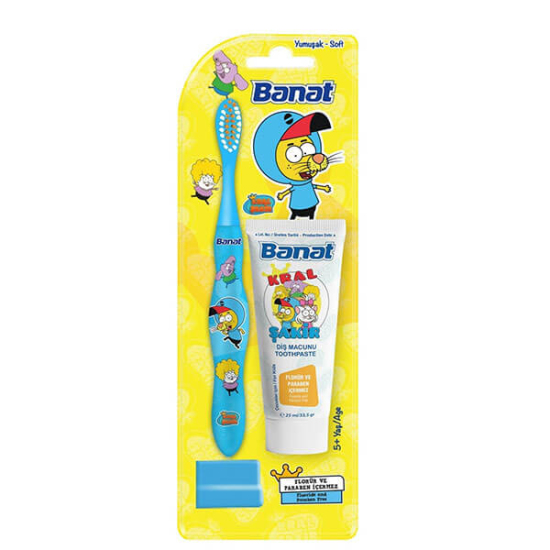  Banat Kral Şakir Diş Fırçası Diş Macunu 25 ml - 1