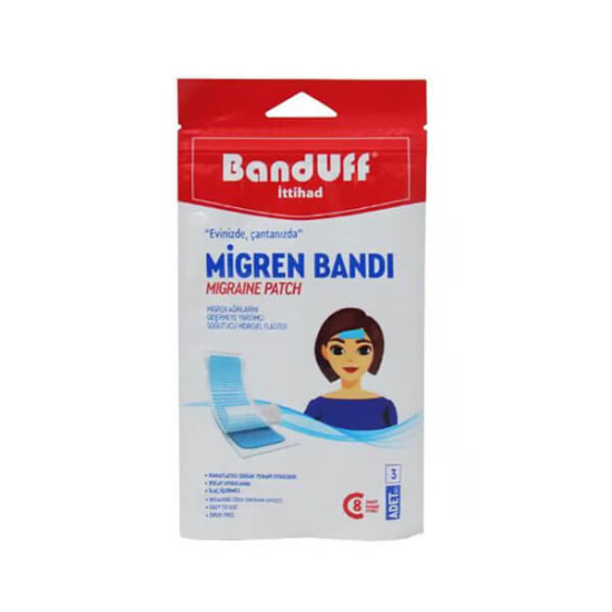 Banduff Migren Bandı 3 lü 10 Adet Kutu Stant - 1