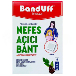 Banduff Nefes Açıcı Bant 5,9 x 5 cm 6 li - Banduff