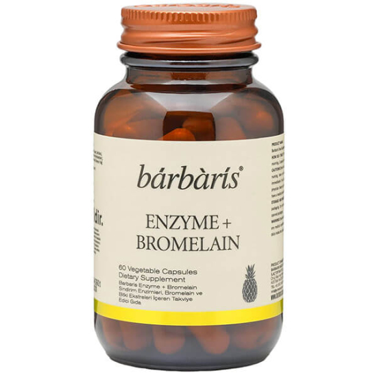  Barbaris Enzyme Bromelain 60 Kapsül - 1