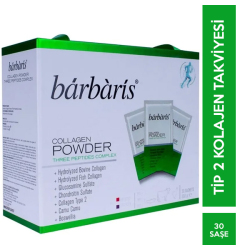Barbaris - Barbaris Kolajen Powder Three Peptides Complex 30 Saşe + Shaker Hediyeli Barbaris - Barbaris Kolajen Powder Three Peptides Complex 30 Saşe + Shaker Hediyeli