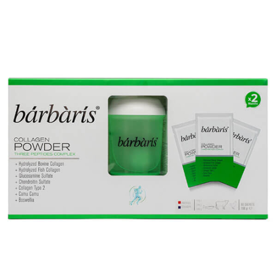  Barbaris Kolajen Powder Three Peptides Complex 60 Saşe 2’li Paket - 1