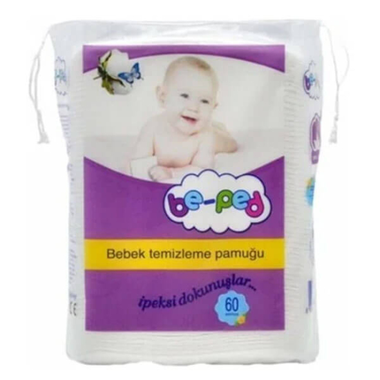  Be-Ped Bebek Temizleme Pamuğu 60'lı - 1