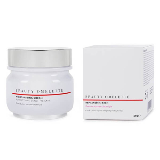 Beauty Omelette Kuru ve Hassas Ciltler İçin Nemlendirici Krem 50 gr - 1