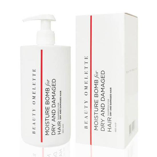 Beauty Omelette Moisture Bomb Kuru Yıpranmış Saçlar İçin Şampuan 460 ml - 1