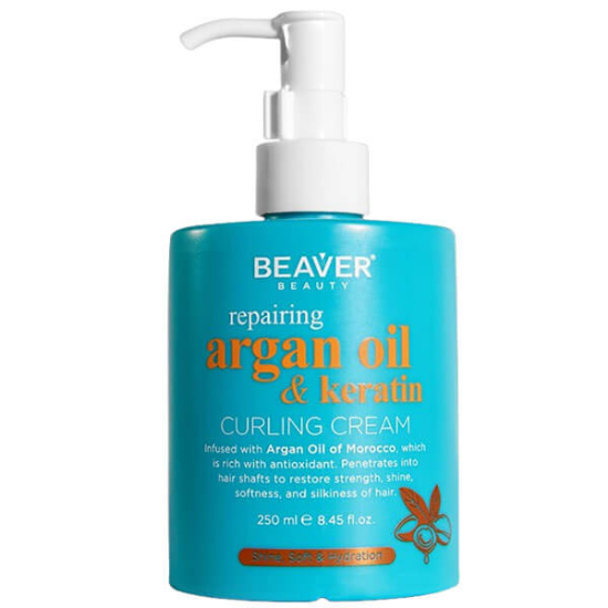  Beaver Argan Oil Keratin Curling Cream 250 ml - 1
