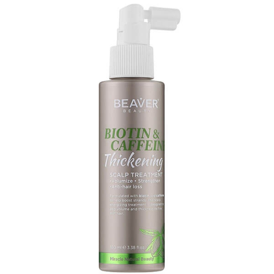  Beaver Biotin & Caffeine Thickening Scalp Treatment 100 ml - 1