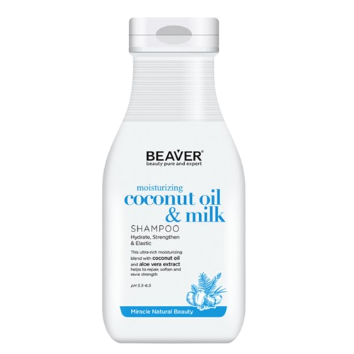  Beaver Coconut Oil Milk Şampuan 350 ml - 1