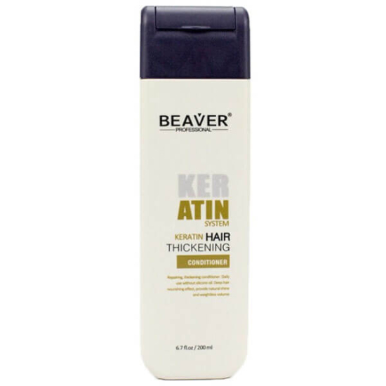  Beaver Keratin Hair Thickening Conditioner 200 ml - 1