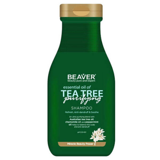  Beaver Tea Tree Şampuan 350 ml - 1