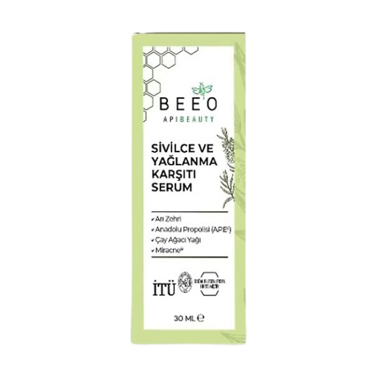 Bee O Apibeauty Sivilce ve Yağlanma Karşıtı Serum 30 ml - 1