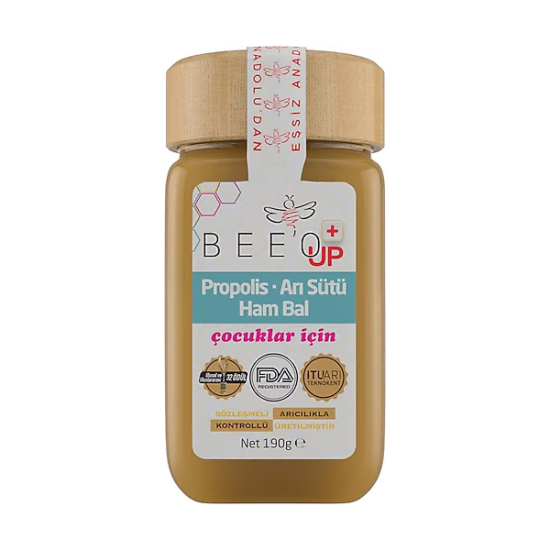 Bee O Up Propolis Arı Sütü Ham Bal Çocuklar İçin 190 gr - 1
