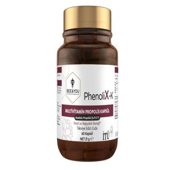  Bee You Phenolix K Multivitamin Propolis 60 Kapsül - 1