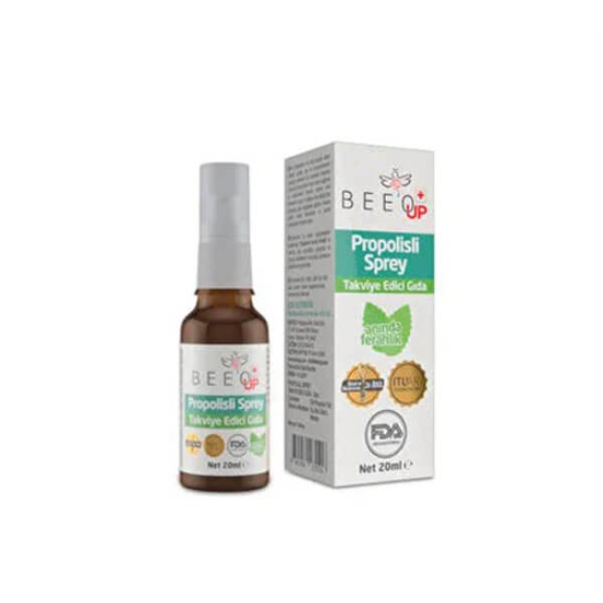  Beeo Up Propolisli Ballı Boğaz Spreyi 20 ml - 1