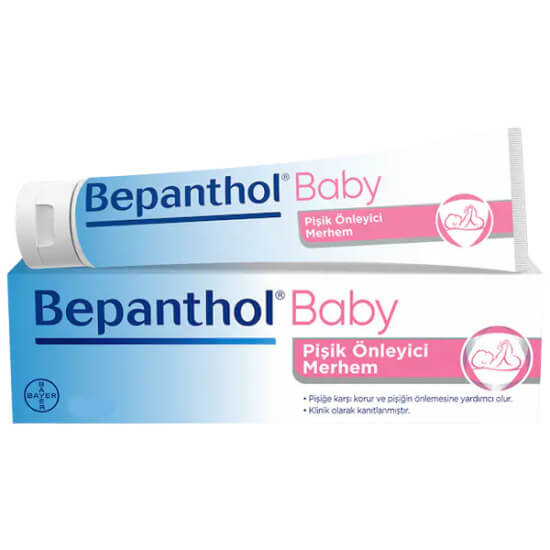 Bepanthol Baby pişik önleyici merhem 100 g %5 provitamin B5 ile nemlendirici, geçirgen yapı, parfümsüz- 1