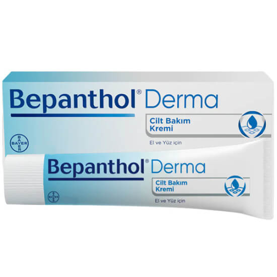 Bepanthol Derma Cilt Bakım Kremi 100 g tüp, provitamin B5 panthenol içeren, yağlı his bırakmayan nemlendirici- 1