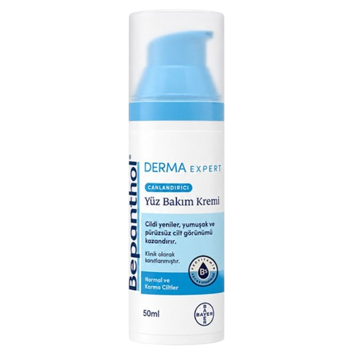  Bepanthol Derma Expert Canlandırıcı Yüz Bakım Kremi 50 ml - 1
