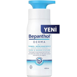 Bepanthol - Bepanthol Derma Temel Nemlendirici Günlük Vücut Losyonu 400 ML Bepanthol - Bepanthol Derma Temel Nemlendirici Günlük Vücut Losyonu 400 ML