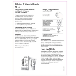 Bigaia D Vitaminli Damla Probiyotik 10 ML - Thumbnail