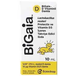 Eczacıbaşı - Bigaia D Vitaminli Damla Probiyotik 10 ML Eczacıbaşı - Bigaia D Vitaminli Damla Probiyotik 10 ML