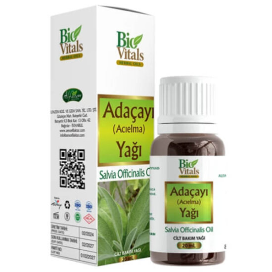  Bio Vitals Adaçayı Yağı 20 ml - 1