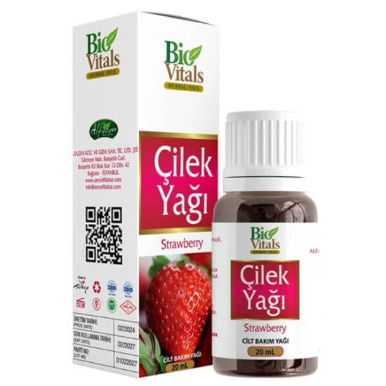  Bio Vitals Çilek Yağı 20 ml - 1