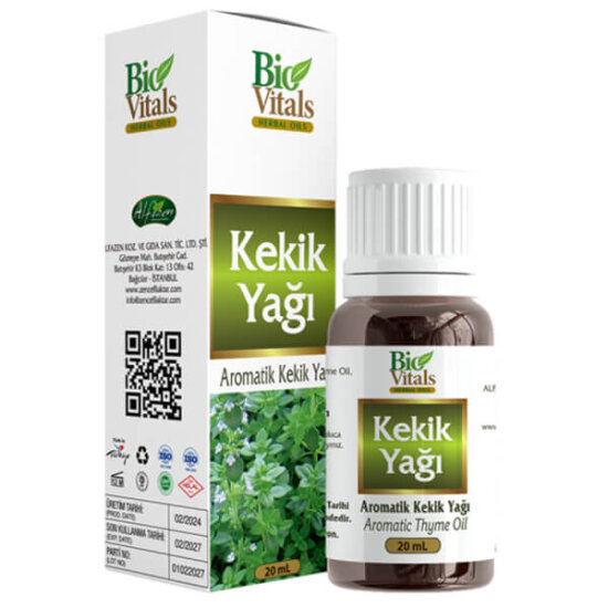  Bio Vitals Kekik Yağı 20 ml - 1