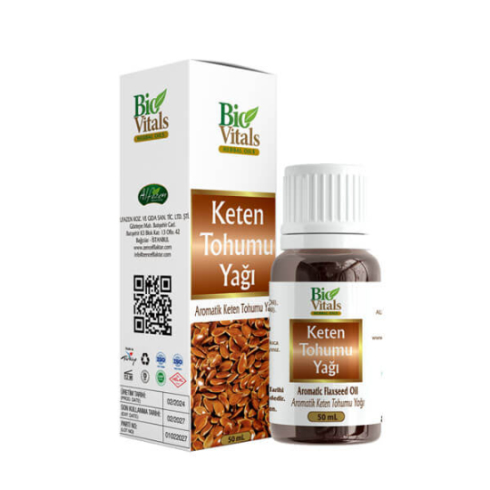  Bio Vitals Keten Tohumu Yağı 50 ml - 1