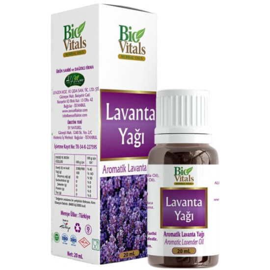  Bio Vitals Lavanta Yağı 20 ml - 1