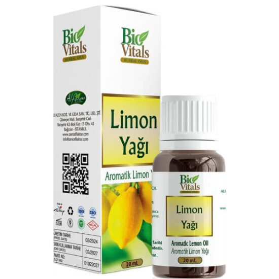  Bio Vitals Limon Yağı 20 ml - 1