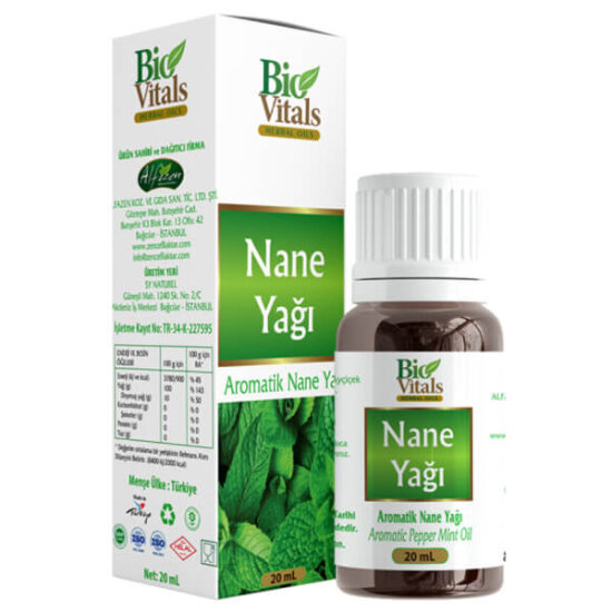  Bio Vitals Nane Yağı 20 ml - 1