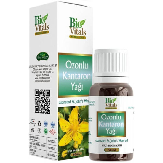  Bio Vitals Ozonlu Kantaron Yağı 50 ml - 1