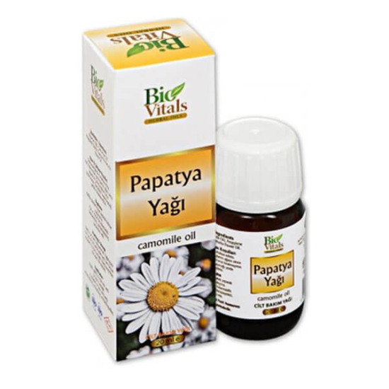  Bio Vitals Papatya Yağı 20 ml - 1