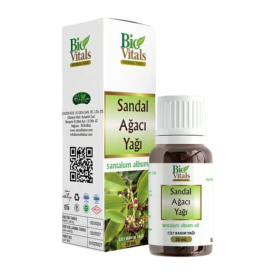  Bio Vitals Sandal Ağacı Yağı 20 ml - 1