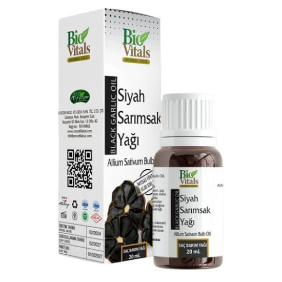  Bio Vitals Siyah Sarımsak Yağı 20 ml - 1