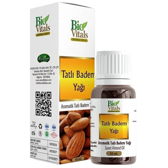  Bio Vitals Tatlı Badem Yağı 50 ml - 1