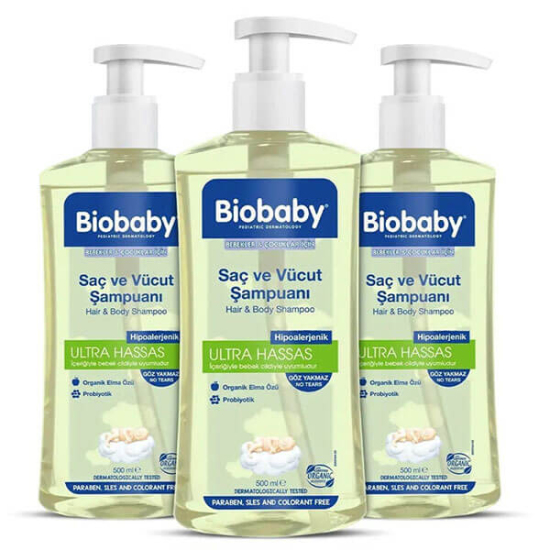  Biobaby Şampuan 500 ml (3 Al 2 Öde) - 1