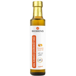 Biobiens %100 Saf Soğuk Sıkım Bal Kabağı Çekirdeği Yağı 250 ml - Biobiens