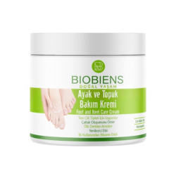 Biobiens Niacinamide Çay Ağacı Yağı İçeren Ayak ve Topuk Bakım Kremi 100 ml - Biobiens