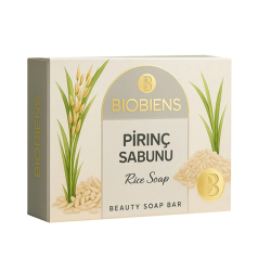 Biobiens Pirinç Lifli Sabun 110 gr - Biobiens