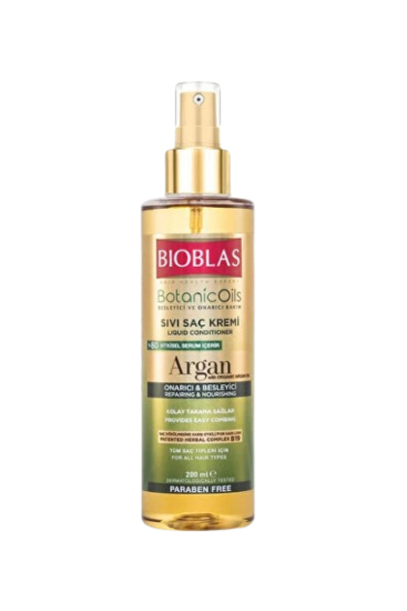 Bioblas Botanic Oils Argan Yağlı Sıvı Saç Kremi 200 ml