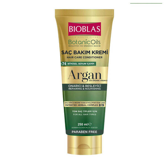  Bioblas Botanics Oil Argan Yağlı Saç Bakım Kremi 250 ml - 1